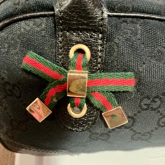 Vintage Gucci black canvas, excellent condition - Picture 3 of 14